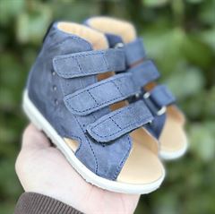 Aurelka sandal, jeans blå - sandal med ekstra støtte