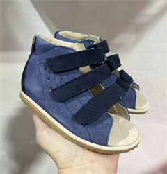 Aurelka sandal, blå/navy - sandal med ekstra støtte