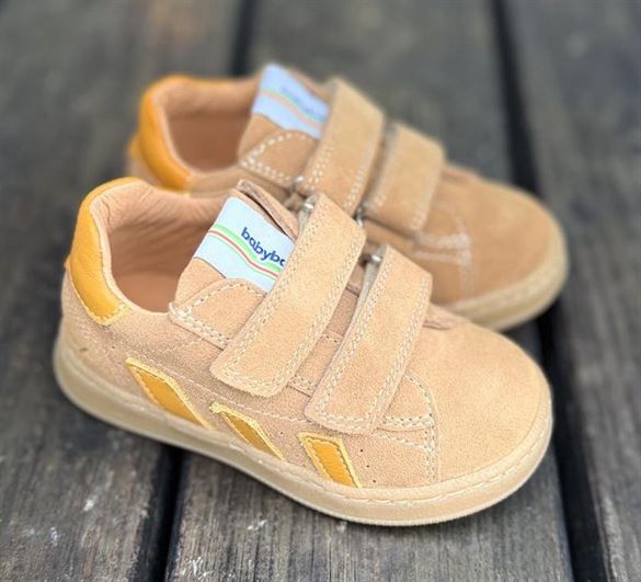 BabyBotte Alert velcro sneakers, cognac