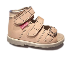 Aurelka sandal, nude m/1 spænderem - sandal med ekstra støtte