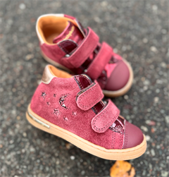 BabyBotte Adhara velcro sneakers, bordeaux