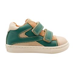 BabyBotte Android sneakers med velcro, grøn/beige