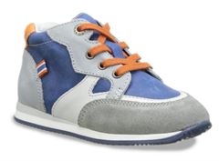 BabyBotte Ajoging, sneakers, bla/grå/orange