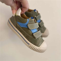 BabyBotte Intrépides Karv velcro sneakers, kaki