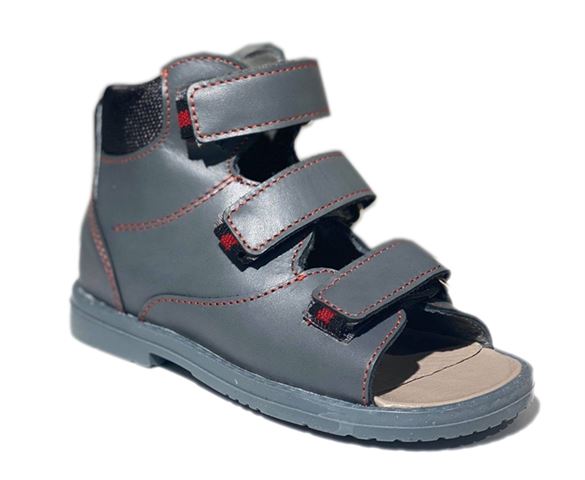 Dawid sandal, grå - sandal med ekstra støtte