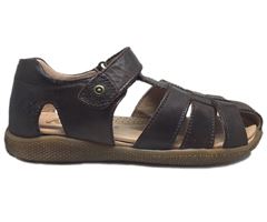 Naturino Gene sandaler med lukket hæl og tå, brun