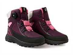Reima Hallava Quicklock vinterstøvle, bordeaux/pink