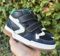 BabyBotte Intrépides Kadette velcrosko, sort/navy