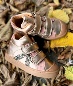 BabyBotte Katalina velcro sneakers, rosegold