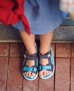 Memo Szafir sandal, marine/blå - sandal med ekstra støtte