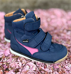 Aurelka basketstøvler, navy/pink - sko med ekstra støtte
