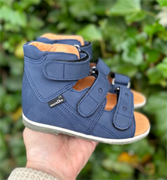Aurelka sandal, navy - sandal med ekstra støtte