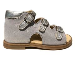 Sandal 'ala BabyBotte', grå/sølv