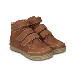 Memo Paris sneakers, cognac - med ekstra støtte 