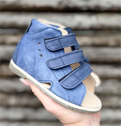 Aurelka sandal, navy blå - sandal med ekstra støtte