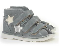 Danielki sandal, grå m. stjerner